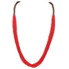Bocar Long Multi Strand Handmade Beaded Statement Necklace with Gift Box, White, 40 inches, Women
