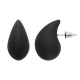BOCAR Chunky Hoop Earrings for Women Post Teardrop Dupes Earrings Waterdrop Hypoallergenic Lightweight Earrings Trendy Jewelry for Women ( ER1223)