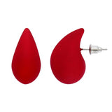 BOCAR Chunky Hoop Earrings for Women Post Teardrop Dupes Earrings Waterdrop Hypoallergenic Lightweight Earrings Trendy Jewelry for Women ( ER1223)