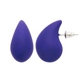 BOCAR Chunky Hoop Earrings for Women Post Teardrop Dupes Earrings Waterdrop Hypoallergenic Lightweight Earrings Trendy Jewelry for Women ( ER1223)