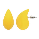 BOCAR Chunky Hoop Earrings for Women Post Teardrop Dupes Earrings Waterdrop Hypoallergenic Lightweight Earrings Trendy Jewelry for Women ( ER1223)