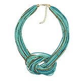 Bocar Multi Layer Seed Beads Chunky Bib Statement Cluster Collar Necklace for Women Gift, 19inch (NK_10316)