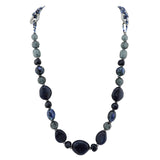 Bocar Long Beaded Necklace for Women Handmade Fashion Costume Chain Jewelry Gift（10349）
