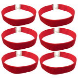 BOCAR 12pcs 1 inch Width Black Velvet Chokers Vintage Necklace for Women With Extension (XL-1019)