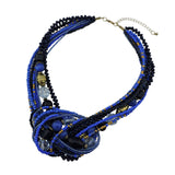 Bocar Statement Seed Beads Necklace for Women Multilayer beaded Collar Necklace (NK_10345)